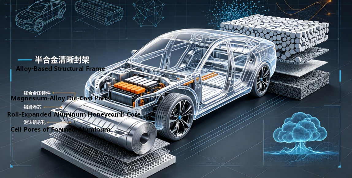 Chapitre sur les matériaux (XI) : Application de matériaux automobiles légers : alliage de magnésium, alliage d'aluminium série 3/5 et série d'aluminium en mousse nid d'abeille